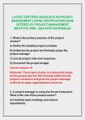 PMP&reg; & CAPM&reg; Project Management Certification Exam Prep &vert; Practice Questions&comma; Verified Answers & Detailed Rationales