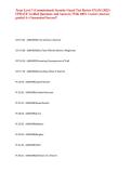 Texas Level 3 &lpar;Commissioned&rpar; Security Guard Test Review EXAM &lpar;2025&rpar; UPDATE Verified Questions And Answers &vert; With 100&percnt; Correct Answers graded A&plus; Guaranteed Success&excl;&excl;&NewLine;