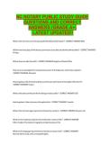 NC NOTARY PUBLIC STUDY GUIDE &NewLine;QUESTIONS AND CORRECT &NewLine;ANSWERS &lpar;GRADE A&plus;&rpar; &NewLine; LATEST UPDATED&excl;&excl; 
