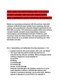 NSG 3850 PATHOPHYSIOLOGY II EXAM 4 &NewLine;STUDY GUIDE  200 NCLEX QUESTIONS &NewLine;AND ANSWERS &lpar;2026 UPDATE&rpar; GRADED A&plus; 