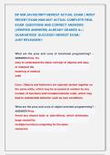 BP IKM JAVASCRIPT NEWEST ACTUAL EXAM &vert;&vert; MOST &NewLine;RECENT EXAM 2026-2027 ACTUAL COMPLETE REAL &NewLine;EXAM  QUESTIONS AND CORRECT ANSWERS &NewLine;&lpar;VERIFIED ANSWERS&rpar; ALREADY GRADED A&plus; &vert; &NewLine;GUARANTEED  SUCCESS&excl;&excl; NEWEST EXAM &vert;                    &NewLine;JUST RELEASED&excl;&excl;