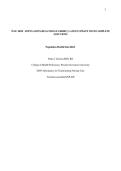 WGU D029 - POPULATION HEALTH DATA BRIEF &vert; LATEST UPDATE WITH COMPLETE SOLUTIONS