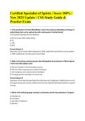 Certified Specialist of Spirits &sol; Score 100&percnt; &sol; New 2025 Update &sol; CSS Study Guide & Practice Exam&NewLine;