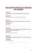 SACA MOTOR CONTROLS TEST QUESTIONS AND ANSWERS&NewLine;