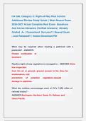 CA QAL Category C&colon; Right-of-Way Pest Control &NewLine;Additional Review Study Guide &vert;&vert; Most Recent Exam &NewLine;2026-2027 Actual Complete Real Exam  Questions  &NewLine;And Correct Answers &lpar;Verified Answers&rpar;  Already &NewLine;Graded  A&plus; &vert; Guaranteed  Success&excl;&excl; &vert; Newest Exam        