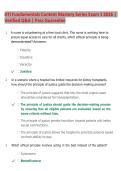 ATI Fundamentals Content Mastery Series Exam 1 2026 &vert; Verified Questions & Answers &vert; Comprehensive Exam Prep Guide