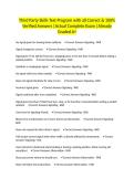 Third Party Skills Test Program with all Correct & 100&percnt; Verified Answers &vert;Actual Complete Exam &vert;Already Graded A&plus;