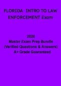 Florida Introduction to Law Enforcement Exam&colon; Complete Police Academy Study Guide & Practice Questions &lpar;PDF&rpar;