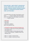 ECON 300 EXAM 1 &vert;&vert; MOST RECENT  EXAM 2026-2027 &NewLine;ACTUAL COMPLETE REAL EXAM  QUESTIONS AND &NewLine;CORRECT ANSWERS &lpar;VERIFIED ANSWERS&rpar; ALREADY  &NewLine;GRADED A&plus; &vert; GUARANTEED SUCCESS&excl;&excl; NEWEST  &NewLine;EXAM &vert; JUST RELEASED&excl;&excl;