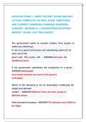 ECON 300 EXAM 1 &vert;&vert; MOST RECENT  EXAM 2026-2027 &NewLine;ACTUAL COMPLETE 122 REAL EXAM  QUESTIONS &NewLine;AND CORRECT ANSWERS &lpar;VERIFIED ANSWERS&rpar; &NewLine;ALREADY  GRADED A&plus; &vert; GUARANTEED SUCCESS&excl;&excl; &NewLine;NEWEST  EXAM &vert; JUST RELEASED&excl;&excl;