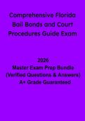 Comprehensive Florida Bail Bonds & Court Procedures Guide Exam&colon; Complete Licensing Study Guide &lpar;PDF&rpar;