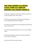 TM111 TMA03 MARKED 2025 UPDATE&NewLine;ACTUAL PAPER 2026 COMPLETE&NewLine;QUESTIONS AND ANSWERS GRADED A&plus;