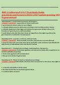 RBC 1 California P&period;O&period;S&period;T&period; Test Study Guide  questions and answers 20262027&NewLine;