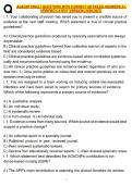 AGACNP FINAL1 QUESTIONS WITH CORRECT DETAILED ANSWERS A&plus; VERIFIED LATEST VERSION &lpar;2026-2027&rpar;