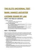2026&sol;2027 Elite Hawaii Adjuster License Exam Test Bank &vert; S-Tier Ultimate Prep &lpar;40&plus; Grandmaster Questions&rpar;