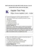 KNAT KAPLAN NCLEX-RN PREP EXAM Infection Control &NewLine;EXAM PREDICTION 2026 EDITION Q&A 