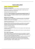 Summary Managing & Organizations &vert; Chapter 1 &vert; UA &vert; 2025&sol;26