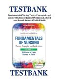  test bank for Fundamentals of Nursing&colon; Theory&comma; Concepts & Applications 4th Edition by Judith M&period; Wilkinson&comma; Leslie S&period; Treas&comma; Karen L&period; Barnett & Mable H&period; Smith  all 46 chapters with answers key