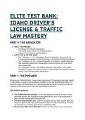 ELITE TEST BANK&colon; 2026&sol;2027 Idaho Driver's License & Traffic Law Mastery &lpar;S-Tier Guide&rpar;