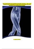 ADULT RECONSTRUCTIVE SURGERY OF THE HIP AND KNEE SCORED AND RECORDED SELF-ASSESSMENT EXAMINATION 2026 LATEST VERSION