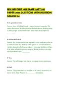 MIN WU CMST 1061 EXAM 2 ACTUAL&NewLine;PAPER 2026 QUESTIONS WITH SOLUTIONS&NewLine;GRADED A&plus;