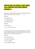MIN WU CMST 1061 EXAM 2 STUDY GUIDE&NewLine;2026 COMPLETE SOLUTIONS REVIEW&NewLine;GRADED A&plus;&NewLine;