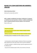 NS&period;M07&period;5741 EXAM QUESTIONS AND ANSWERS&vert; UPDATED