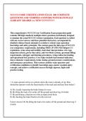 NCCCO CORE CERTIFICATION EXAM  200 COMPLETE &NewLine;QUESTIONS AND VERIFIED ANSWERS WITH RATIONALE &NewLine;ALREADY GRADED A&plus; NEW&excl;&excl;&excl;&excl;&excl;&excl;&excl;&excl;&excl;&excl;&excl;&excl;&excl;&excl;&excl;&excl;&excl;&excl;
