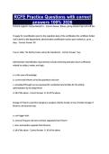 RCFE Practice Questions with correct answers 100&percnt; 2026