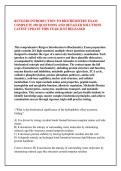RUTGERS INTRODUCTION TO BIOCHEMISTRY EXAM &NewLine;COMPLETE 250 QUESTIONS AND DETAILED SOLUTIONS &NewLine;LATEST UPDATE THIS YEAR JUST RELEASED
