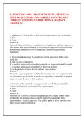 NJ PESTICIDE CORE APPLICATOR TEST LATEST EXAM &NewLine;WITH 400 QUESTIONS AND CORRECT ANSWERS &lpar;100&percnt; &NewLine;CORRECT ANSWERS&rpar; WITH RATIONALE ALREADY &NewLine;GRADED A&plus;