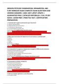 OREGON PESTICIDE EXAMINATION&colon; ORNAMENTAL AND &NewLine;TURF HERBICIDE EXAM COMPLETE EXAM QUESTIONS AND &NewLine;VERIFIED ANSWERS &vert; 2026&ndash;2027 LATEST UPDATE &vert; &NewLine;GUARANTEED PASS &vert; DETAILED RATIONALES &vert; FULL STUDY &NewLine;GUIDE &vert; EXAM PREP &vert; PRACTICE TEST &vert; CERTIFICATION &NewLine;PREPAR