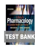 TEST BANK FOR Lilley's Pharmacology for Canadian Health Care Practice&comma; 5th Edition by Kara Sealock and Cydnee Seneviratne ISBN&colon; 9780323811620 COMPLETE GUIDE WITH RATIONALES 100&percnt; VERIFIED A&plus; GRADE ASSURED&excl;&excl;&excl;&excl;&excl;NEW LATEST UPDATE&excl;&excl;&excl;&excl;&excl;