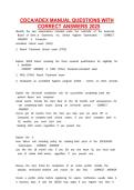 CDCA-ADEX Manual Questions with Correct Answers 2026 &vert; Dental Licensing Exam Prep&comma; Practice Test & Verified Study Guide