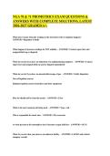 NGA 70 & 71 PROMETRICS EXAM QUESTIONS &&NewLine;ANSWERS WITH COMPLETE SOLUTIONS&comma; LATEST&NewLine;2026-2027 GRADED A&plus;&period;