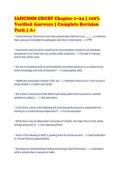 IAHCSMM CRCST Chapter 1&ndash;24 &vert; 100&percnt;&NewLine;Verified Answers &vert; Complete Revision&NewLine;Pack &vert; A&plus;