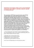 NR 507 FINAL EXAM 2024 LATEST ACTUAL EXAM WITH 380 &NewLine;QUESTIONS AND CORRECT ANSWERS ALREADY GRADED &NewLine;A&plus; WITH RATIONALE