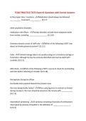 TCOLE PRACTICE TESTS Exam &num;1 Questions with Correct Answers