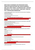 &lbrack;ROPE RESCUE AWARENESS AND OPERATIONS EXAM&rsqb; &NewLine;COMPLETE EXAM QUESTIONS AND VERIFIED ANSWERS &vert; &NewLine;2026&ndash;2027 LATEST UPDATE &vert; GUARANTEED PASS &vert; DETAILED &NewLine;RATIONALES &vert; FULL STUDY GUIDE &vert; EXAM PREP &vert; PRACTICE &NewLine;TEST &vert; CERTIFICATION PREPARATION