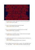 NASM PES EXAM QUESTIONS &&NewLine;ANSWERS 100&percnt; VERIFIED &lpar;GRADE&NewLine;A&plus;&rpar; NEWEST 2026 TEST BANK&vert; 2&NewLine;VERSIONS &lpar;VERSION A & B&rpar; WITH&NewLine;COMPLETE 50 REAL EXAM&NewLine;QUESTIONS AND CORRECT&NewLine;DETAILED ANSWERS &lpar;VERIFIED&NewLine;ANSWERS&rpar; GRADED A&plus;&vert; NASM PES&NewLine;EXAM PREP 2026 &lpar;BRAND NEW&excl;&excl;&rpar;