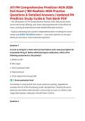 ATI PN Comprehensive Predictor NGN 2026 Exit Exam &vert; 180 Realistic NGN Practice Questions & Detailed Answers &vert; Updated PN Predictor Study Guide & Test Bank PDF