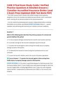 CAIB 3 Final Exam Study Guide &vert; Verified Practice Questions & Detailed Answers &vert; Canadian Accredited Insurance Broker Level 3 Exam Prep &lpar;Updated 2026 Test Bank PDF&rpar;