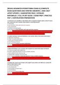 &lbrack;RELIAS ADVANCED DYSRHYTHMIA EXAM A&rsqb; COMPLETE &NewLine;EXAM QUESTIONS AND VERIFIED ANSWERS &vert; 2026&ndash;2027 &NewLine;LATEST UPDATE &vert; GUARANTEED PASS &vert; DETAILED &NewLine;RATIONALES &vert; FULL STUDY GUIDE &vert; EXAM PREP &vert; PRACTICE &NewLine;TEST &vert; CERTIFICATION PREPARATION 