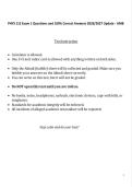 PHYS 112 Exam 1 Questions and 100&percnt; Correct Answers 2026&sol;2027 Update - UMB