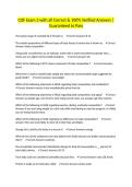 COF Exam 3 with all Correct & 100&percnt; Verified Answers &vert;Guaranteed to Pass
