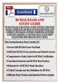 BCMAS Exam and Study Guide Newest 2026 Test Bank &vert; Complete 650 Real Questions with Correct Detailed Answers &ndash; Already Graded A&plus; &vert; BCMAS Final Exam Prep