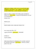 ABFM KSA ASTHMA &vert; NEW ACTUAL EXAM WITH 100&percnt;&NewLine;VERIFIED QUESTIONS AND CORRECT SOLUTIONS &vert;&NewLine;GUARANTEED PASS &vert; LATEST 2026&sol;2027 GRADED A&plus;&period;