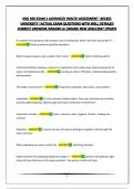 NSG 500 EXAM 1&comma;2&3 BUNDLE ADVANCED HEALTH ASSESSMENT -WILKES UNIVERSITY &vert;ACTUAL EXAM QUESTIONS WITH WELL DETAILED CORRECT ANSWERS&vert;GRADED A &vert;BRAND NEW 2026&sol;2027 UPDATE