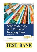 Safe Maternity and Pediatric Nursing Care 2nd Edition Test Bank &ndash; Luanne Linnard-Palmer & Gloria Haile Coats &vert; 38 Chapters