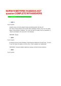 NURS 676 Advanced Pharmacology Midterm Exam 2026-2027 &vert; 100 Q&A 